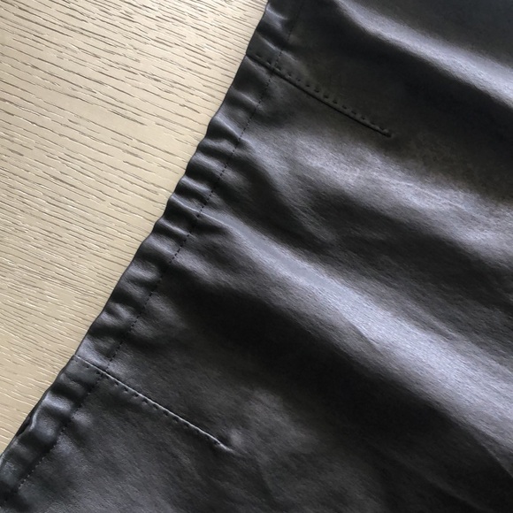 STOULS Paris mini leather skirt Size M - Picture 6 of 14
